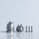 Rekavape Upgraded Monarchy OST Old School Style F-Dama Tank RTA Atomizer - Translucent, 3ml, 1.0, 1.2, 1.5, 1.8mm, 22mm Dia