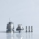 Rekavape Upgraded Monarchy OST Old School Style F-Dama Tank RTA Atomizer - Translucent, 3ml, 1.0, 1.2, 1.5, 1.8mm, 22mm Dia