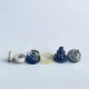 Rekavape Upgraded Monarchy OST Old School Style Tank RTA Atomizer - Black + Beige, 3ml, Air Pin 1.0, 1.2, 1.5, 1.8mm, 22mm Dia