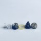 Rekavape Upgraded Monarchy OST Old School Style Tank RTA Atomizer - Black + Translucent, 3ml, Air Pin 1.0, 1.2, 1.5, 1.8mm, 22mm