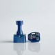 Rekavape 415BB Tsubame Style MTL RBA for Billet / Boro Mod - Blue, Titanium Alloy, 0.8 x 2 / 1.0 x 2 / 0.8 x 3 / 1.0mm x 1