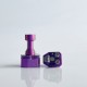 Rekavape 415BB Tsubame Style MTL RBA for Billet / Boro Mod - Purple, Titanium Alloy, 0.8 x 2 / 1.0 x 2 / 0.8 x 3 / 1.0mm x 1