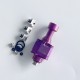 Rekavape 415BB Tsubame Style MTL RBA for Billet / Boro Mod - Purple, Titanium Alloy, 0.8 x 2 / 1.0 x 2 / 0.8 x 3 / 1.0mm x 1