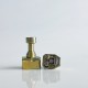 Rekavape 415BB Tsubame Style MTL RBA for Billet / Boro Mod - Gold, Titanium Alloy, 0.8 x 2 / 1.0 x 2 / 0.8 x 3 / 1.0mm x 1