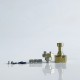Rekavape 415BB Tsubame Style MTL RBA for Billet / Boro Mod - Gold, Titanium Alloy, 0.8 x 2 / 1.0 x 2 / 0.8 x 3 / 1.0mm x 1