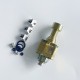 Rekavape 415BB Tsubame Style MTL RBA for Billet / Boro Mod - Gold, Titanium Alloy, 0.8 x 2 / 1.0 x 2 / 0.8 x 3 / 1.0mm x 1