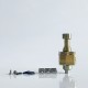 Rekavape 415BB Tsubame Style MTL RBA for Billet / Boro Mod - Gold, Titanium Alloy, 0.8 x 2 / 1.0 x 2 / 0.8 x 3 / 1.0mm x 1
