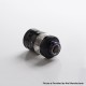 Authentic Steam Crave Hadron 220 VW Box Mod + Ragnar RDTA Atomizer Premium Combo Kit - Black, 5~220W