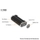 Authentic Ambition Mods K1 Box Mod - Gun Metal, VW 1~60W, 1 x 18650, Chinese Chipset