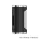 Authentic Ambition Mods K1 Box Mod - Silver Black, VW 1~60W, 1 x 18650, Chinese Chipset