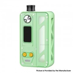 [Ships from Bonded Warehouse] Authentic Rincoe Manto AIO PRO 80W Pod Kit - Aqua Green, VW 10~80W, 3.5ml, 0.15 / 0.3ohm
