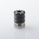 YFTK Bamboo Knot Style Top Cap Tank Tube for Flash E-Vapor FEV V4.5S+ / V4.5 RTA - Black, 4.8ml
