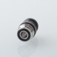 Rekavape Mission XV KB2 Style Replacement Integrated Drip Tip + Button Set for dotMod dotAIO V2 Pod - Black, Glow-in-the-Dark