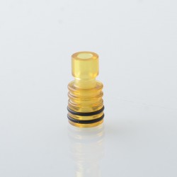 Rekavape Monarchy M T Style 510 Drip Tip for RDA / RTA / RDTA Atomizer - Brown, PEI