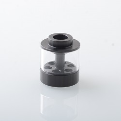 YFTK Replacement Tank Tube Kit for Flash e-Vapor V4.5 / V4.5S+ RTA - Black, 3.5ml