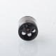 YFTK Replacement Tank Tube Kit for Flash e-Vapor V4.5 / V4.5S+ RTA - Black, 3.5ml