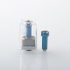 Sturdy One Style RBA Tank Kit for dotMod dotAIO V1 / V2 / V2 Lite / BB / Billet / Boro Mod - Nautica Blue, 1, 2, 2.5, 3.0, 4.0mm