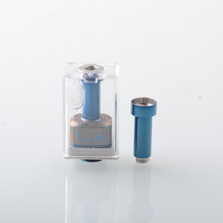 Sturdy One Style RBA Tank Kit for dotMod dotAIO V1 / V2 / V2 Lite / BB / Billet / Boro Mod - Nautica Blue, 1, 2, 2.5, 3.0, 4.0mm
