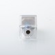 Sturdy One Style RBA Tank Kit for dotMod dotAIO V1 / V2 / V2 Lite / BB / Billet / Boro Mod - Nautica Blue, 1, 2, 2.5, 3.0, 4.0mm