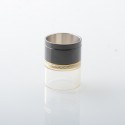 Rekavape Replacement Combi Olive Tank Tube for Diplomat Style RDL RTA / Diplomat Style MTL RTA - Black + Gold, 316SS + PSU