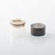 Rekavape Replacement Combi Olive Tank Tube for Diplomat Style RDL RTA / Diplomat Style MTL RTA - Black + Gold, 316SS + PSU