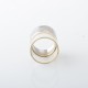 Rekavape Replacement Combi Olive Tank Tube for Diplomat Style RDL RTA / Diplomat Style MTL RTA - Silver + Gold, 316SS + PSU