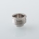 Rekavape Monarchy Style Replacement Flush Nut 510 Drip Tip Adapter for Billet / BB Box Mod - Silver, Titanium