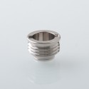 Rekavape Monarchy Style Replacement Flush Nut 510 Drip Tip Adapter for Billet / BB Box Mod - Silver, Titanium