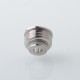 Rekavape Monarchy Style Replacement Flush Nut 510 Drip Tip Adapter for Billet / BB Box Mod - Silver, Titanium
