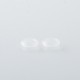 Rekavape Monarchy Style Replacement Flush Nut 510 Drip Tip Adapter for Billet / BB Box Mod - Silver, Titanium