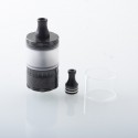 NOLA Style RTA Rebuildbale Tank Atomizer - Black, 3.2ml, Air Pin 0.8, 1.2, 1.5, 1.8, 2.0, 2.5, 3.0, 3.5mm, 22mm Diameter