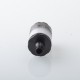 NOLA Style RTA Rebuildbale Tank Atomizer - Black, 3.2ml, Air Pin 0.8, 1.2, 1.5, 1.8, 2.0, 2.5, 3.0, 3.5mm, 22mm Diameter
