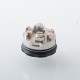 NOLA Style RTA Rebuildbale Tank Atomizer - Black, 3.2ml, Air Pin 0.8, 1.2, 1.5, 1.8, 2.0, 2.5, 3.0, 3.5mm, 22mm Diameter