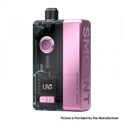 [Ships from Bonded Warehouse] Authentic Smoant Knight 90W AIO Boro Mod Kit - Rose Pink, VW 1~90W, 1 x 18650, 5ml, 0.15 / 0.2ohm