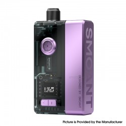 [Ships from Bonded Warehouse] Authentic Smoant Knight 90W AIO Boro Mod Kit - Monet Purple, 1~90W, 1 x 18650, 5ml, 0.15 / 0.2ohm