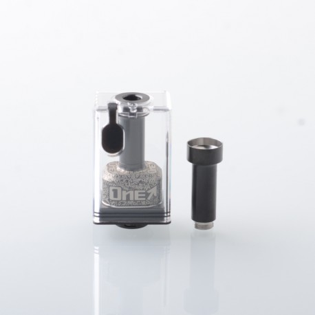 Sturdy One ONEup Style RBA Tank Kit for dotAIO V1 / V2 / V2 Lite / BB / Billet / Boro Mod - Raven Black, 1, 2, 2.5, 3.0, 3.5mm