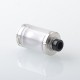 CloudOneX Cloud One X Style RTA Rebuildable Tank Atomizer - Silver, 3.3ml, 22mm Diameter