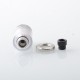 CloudOneX Cloud One X Style RTA Rebuildable Tank Atomizer - Silver, 3.3ml, 22mm Diameter