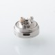 CloudOneX Cloud One X Style RTA Rebuildable Tank Atomizer - Silver, 3.3ml, 22mm Diameter