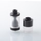 CloudOneX Cloud One X Style RTA Rebuildable Tank Atomizer - Black, 3.3ml, 22mm Diameter