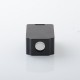 Kooroo Style Style Boro Tank for SXK BB / Billet / Boro Box Mod Kit - Black + Black, Aluminum