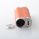 Rekavape Dani Mirco Style DNA60C 60W VW Box Mod - Silver + Orange, 1~60W, 1 x 18650, Evolv DNA60C Chipset
