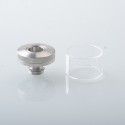 Rekavape Speedy Replacement Tank Tube + Chimney + Top Cap Kit for VMM Imperia Style RTA - Silver, Glass + Stainless Steel, 2.0ml