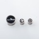 Rekavape Replacement Button Set for BMM.38 Aio Style Mod - Black, Monarchy Pattern (3 PCS)