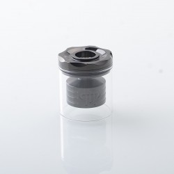 Rekavape Replacement Top Refilling Tank Tube Kit for Diplomat Style RDL RTA / Diplomat Style MTL RTA - Black, 2.0ml