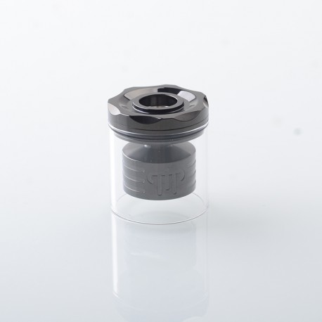 Rekavape Replacement Top Refilling Tank Tube Kit for Diplomat Style RDL RTA / Diplomat Style MTL RTA - Black, 2.0ml