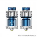 [Ships from Bonded Warehouse] Authentic Hellvape Dead Rabbit 3 RTA Atomzer Joker Edition - Shiny SS Blue, 5.5ml, 25mm