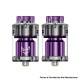 [Ships from Bonded Warehouse] Authentic Hellvape Dead Rabbit 3 RTA Atomzer Joker Edition - Shiny Gunmetal Purple, 5.5ml, 25mm