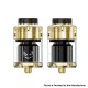 [Ships from Bonded Warehouse] Authentic Hellvape Dead Rabbit 3 RTA Atomzer Joker Edition - Shiny Gold Black, 5.5ml, 25mm