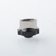 Monarchy Mohawk Mini Flask Style 510 Drip Tip Set with 4 PCS Rings - Silver, Stainless Steel